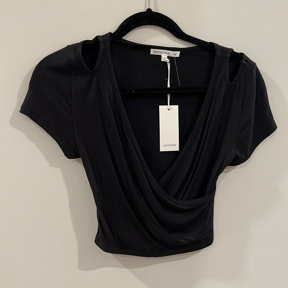 Black Crop Top